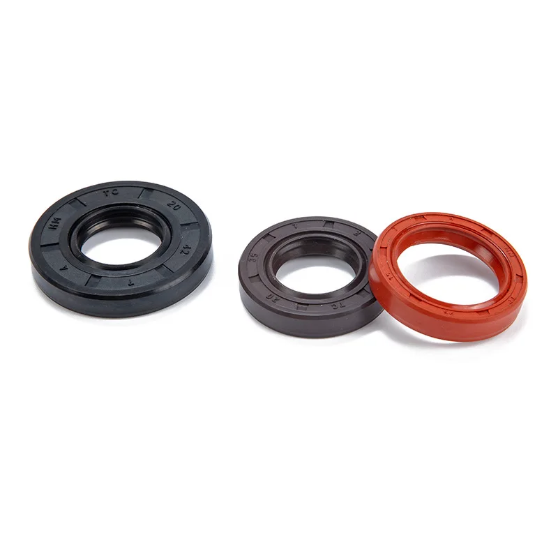 OEM FKM Rubber Oil Seal Professional Manufacturing OEM FKM Rubber Oil Seal FKM Material Brown Rubber Oil Seal
