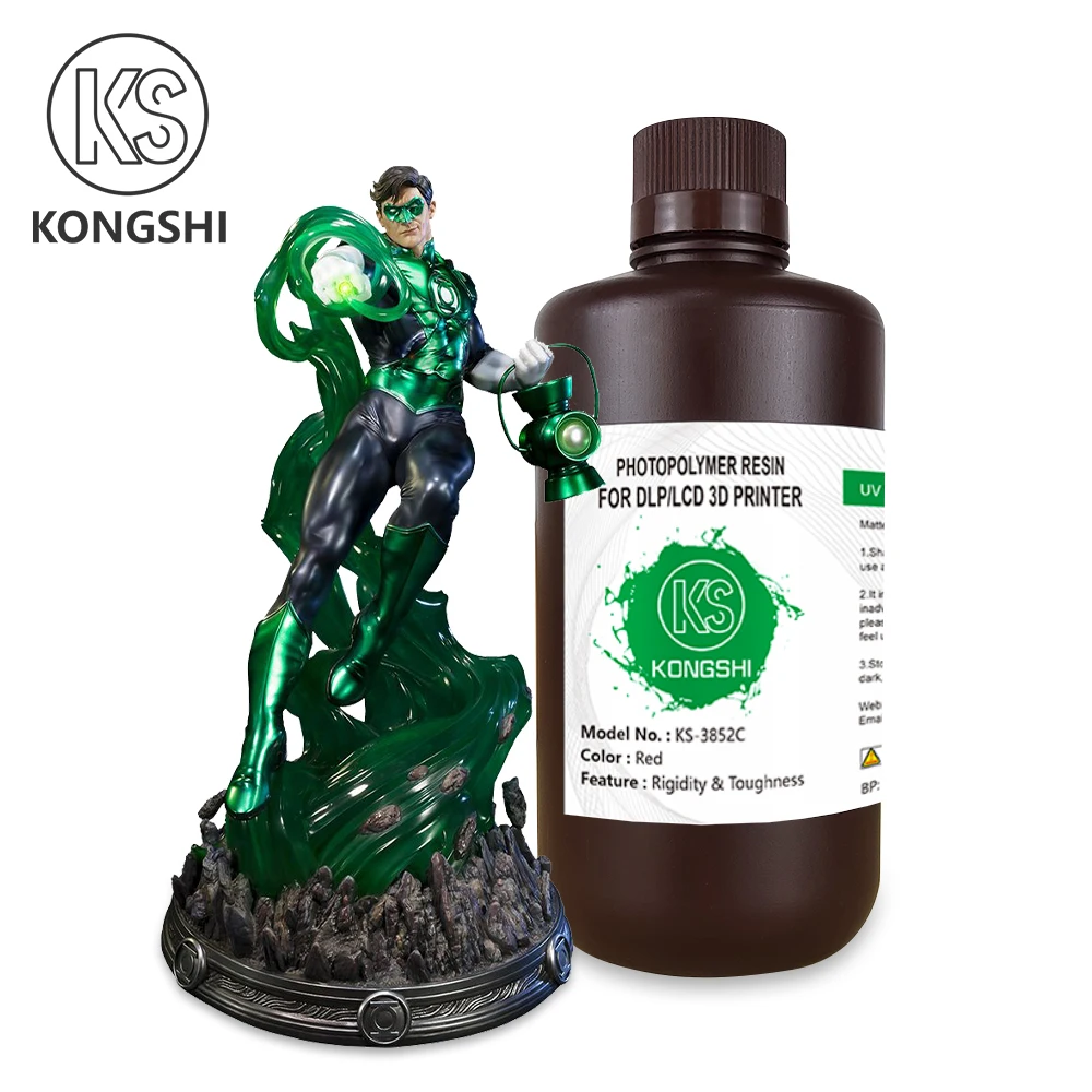 fast curing Hard UV resin models Photosensitive  LCD UV Curing 405nm Standard Photopolymer Resin for LCD  3d printer resin