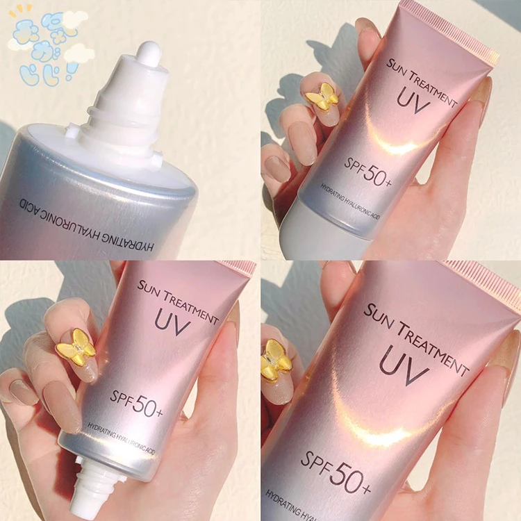 Лидер продаж летний солнцезащитный SPF 50 Солнцезащитный УФ-протектор органический отбеливающий продукт для кожи