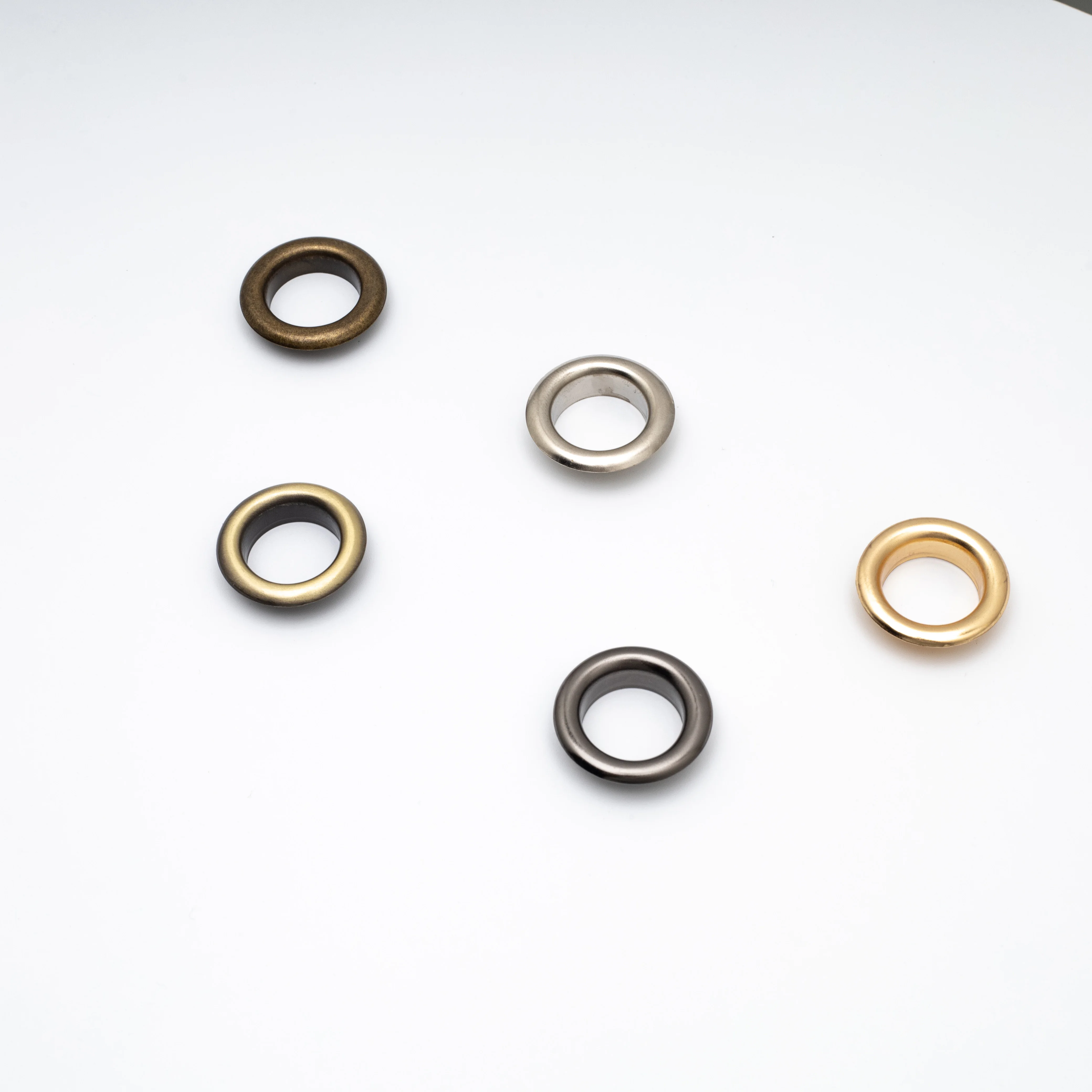 
accessories for bags stainless steel oval eyelet curtain rings with high quality 
