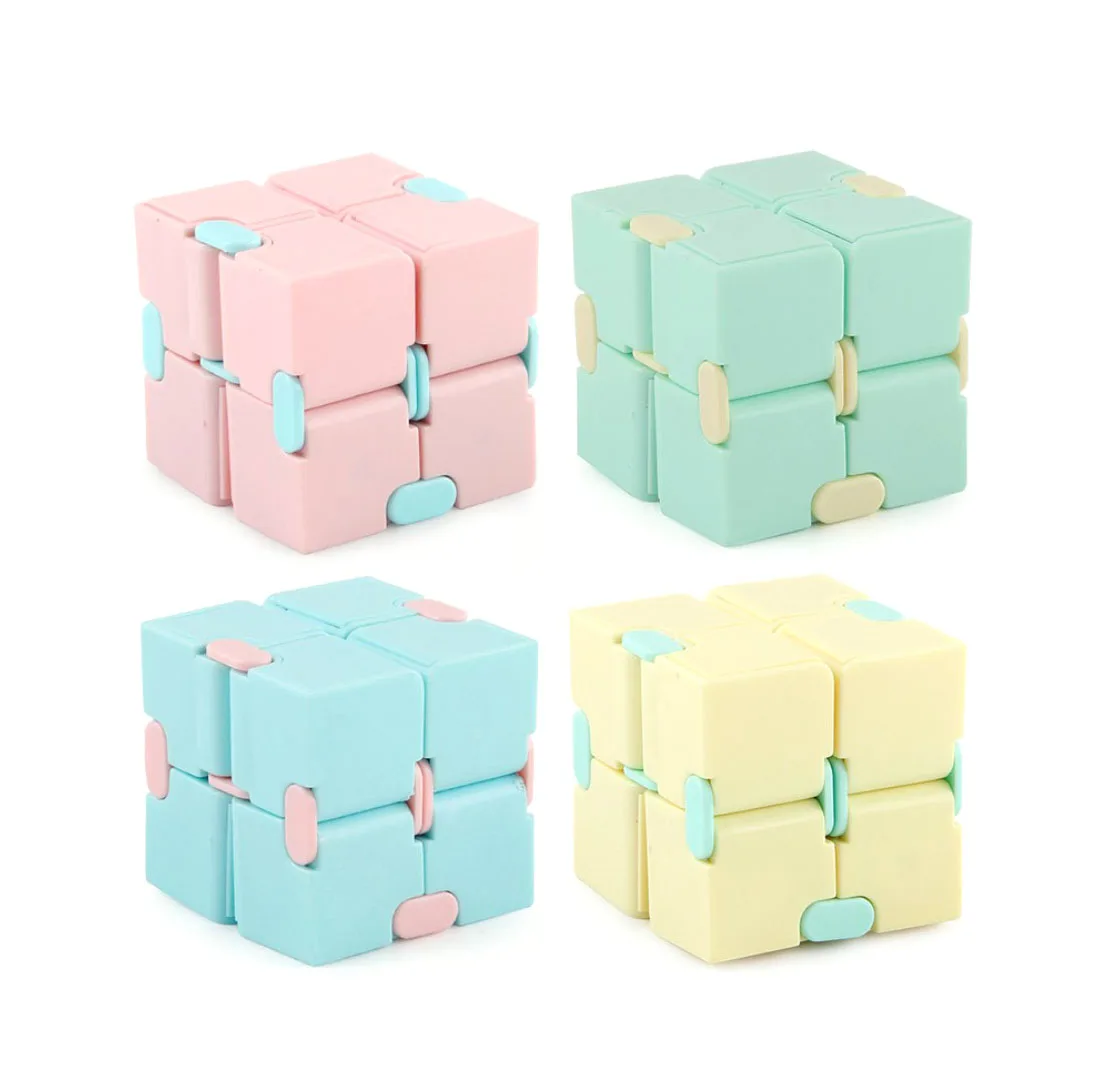 Hot sale stress relief Colorful ABS infinity cube Fidget toys fidget