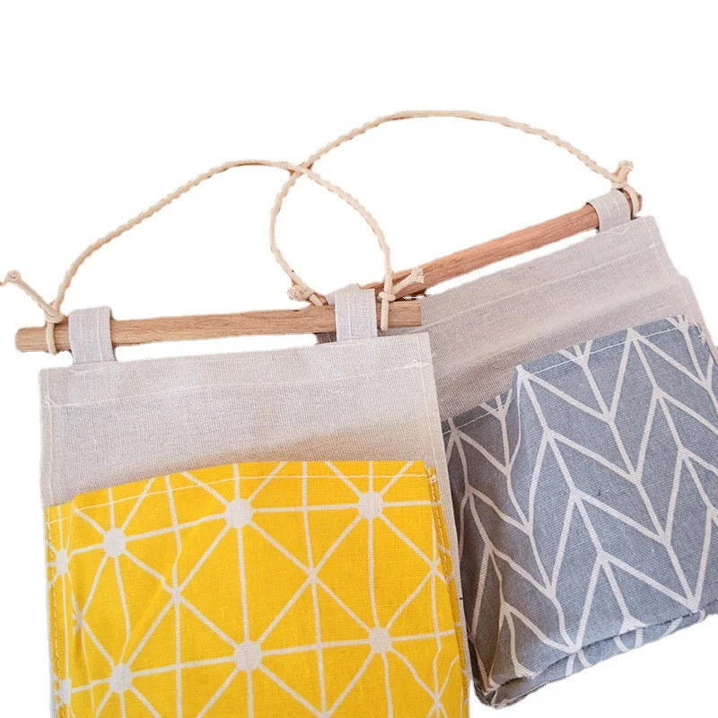 Creative Behind Doors Waterproof Storage Bag Hanging Multi-Layer Hanging Cloth Storage Bag On Walls Home Organizer