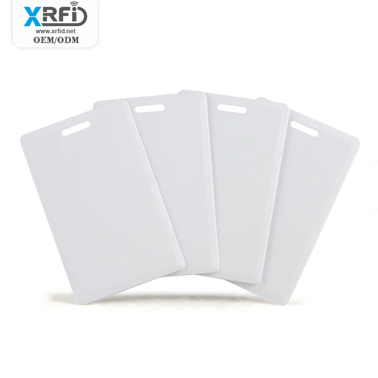 Custom Programmable Clamshell Cards 13.56mhz Blank NFC Business Card For Access Control
