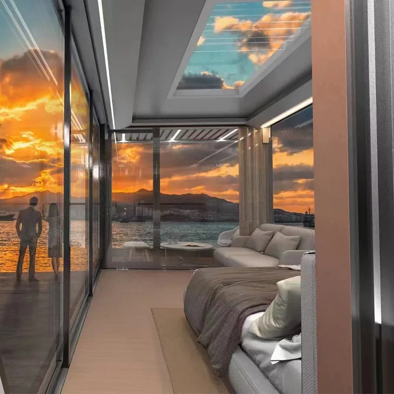 2024 Prefabricated Portable Modular Modern Modular Capsule House Mobile Home Modular Space Capsule
