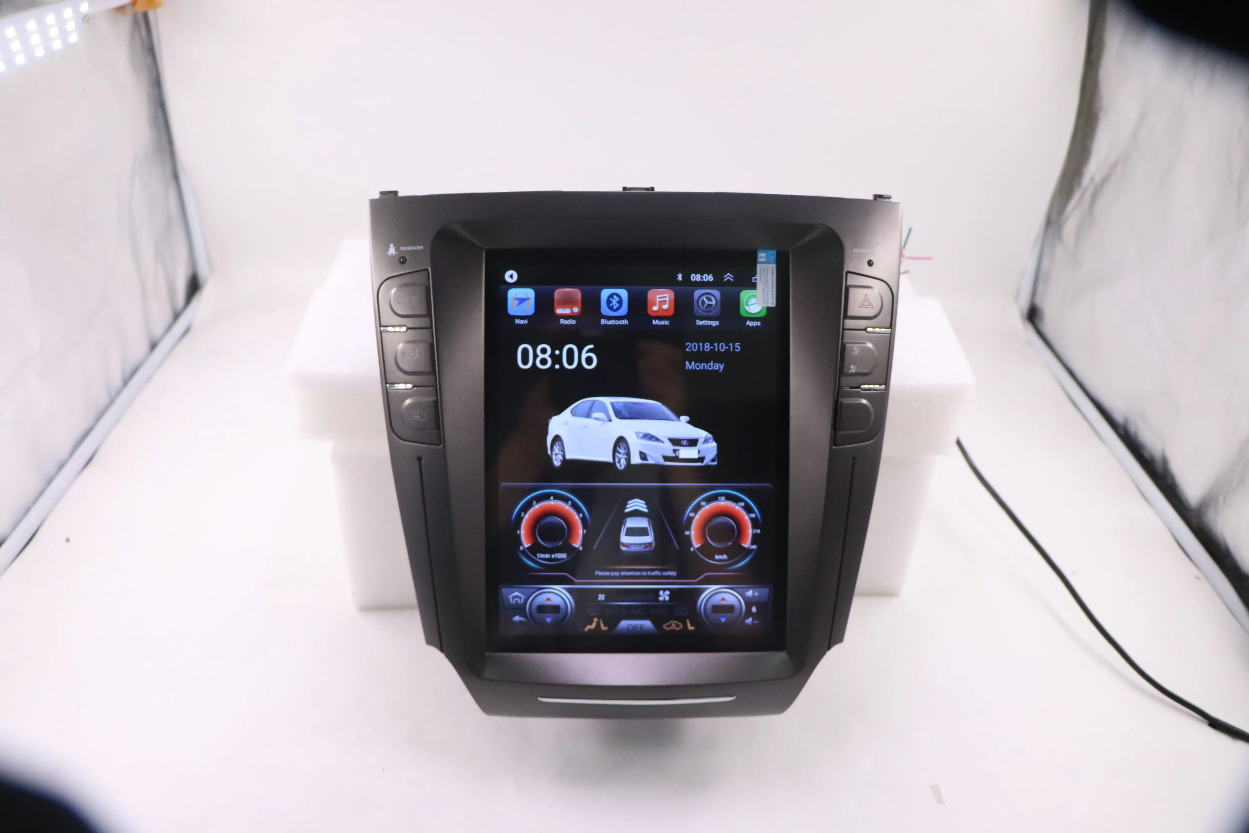 Мультимедийный автомобильный стерео Android радио DVD-плеер GPS-навигация для Lexus IS IS250 IS200 IS300