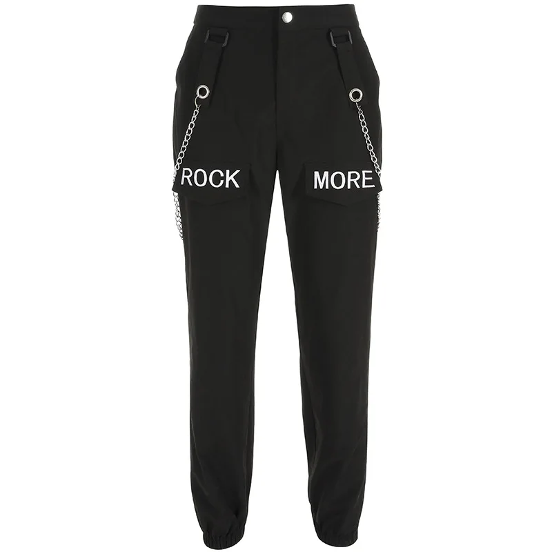 Spring work out clothes 2021 EDOSIR pockets hip hop pants for rock more jogger sweatpants women