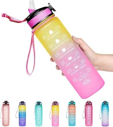 2022 Eco friendly football transparent bike leak proof 1L bpa free customized logo water bottle