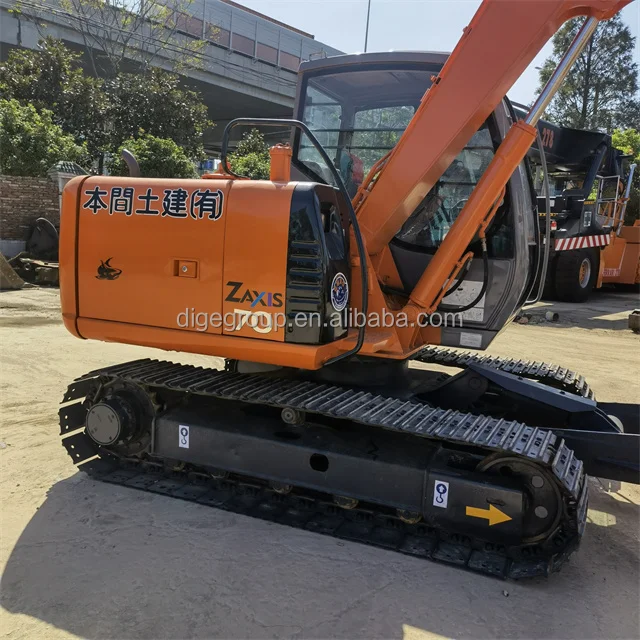 Экскаватор Hitachi ZX70 низкая цена экскаватор HITACHI подержанные машины для продажи