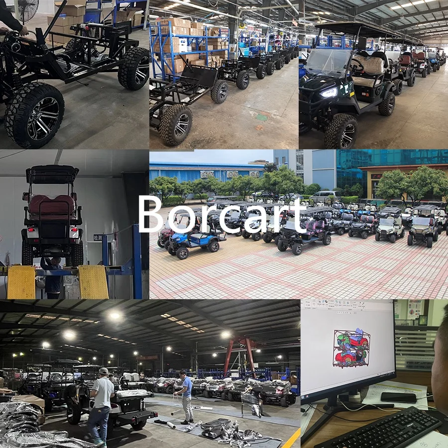 4 Wheel Golf Buggy Electric Scooter Golf Cart With Lithium Battery 4 Seater Golf Car Farm Hotel Car With CE DOT Approved