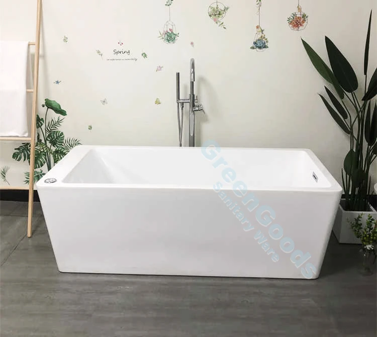 Итальянская дизайнерская акриловая глубокая намокающая автономная ванна, гидромассажная Ванна для взрослых