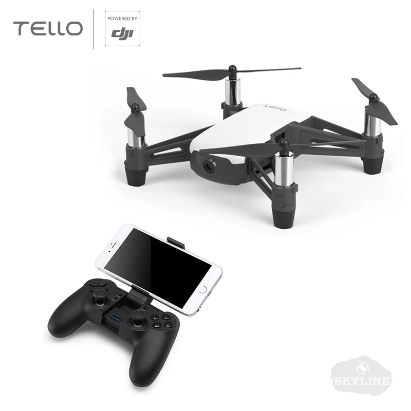 DJI Tello (вращение по часовой стрелке и против часовой стрелки) мини игрушки RC дроны 720P передача HD камера удаленное управление с помощью приложения с видом от первого лица Квадрокоптер с дистанционным управлением RC Дроны с EZ снимки, DJI Tech