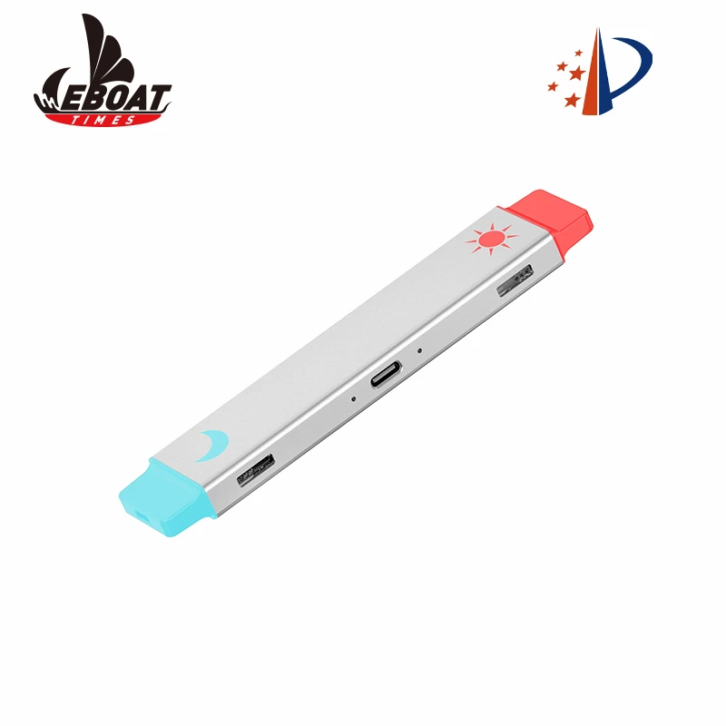 Eboat New Patent Dual Tank CBD Vape 500mah USB Charge Electronic Cigarette