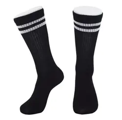 2021Top Manufacturers customized low high cut football socks mens fashion socks accept the customer logo
