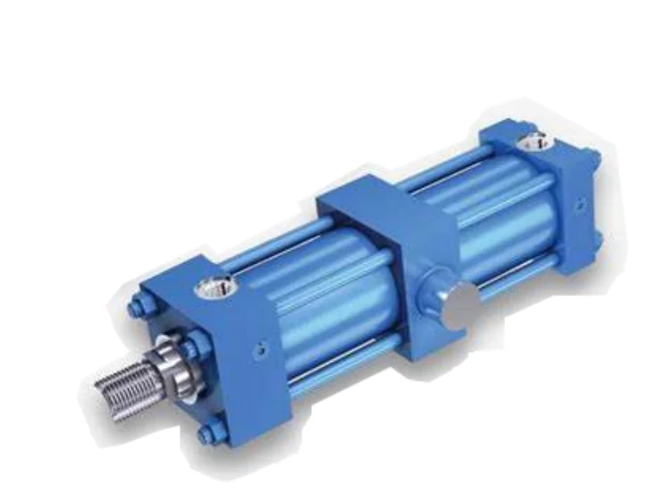 Thin heavy-duty tie-rod double-acting hydraulic cylinder standard hydraulic cylinder factory ready stock fast delivery