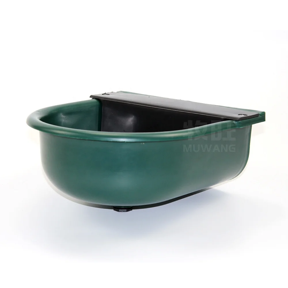 Automatic Plastic 4L Animal Water Drinking Bowl Cow Goat Cattle Sheep Horse Water Feeder with Valve Veterinary