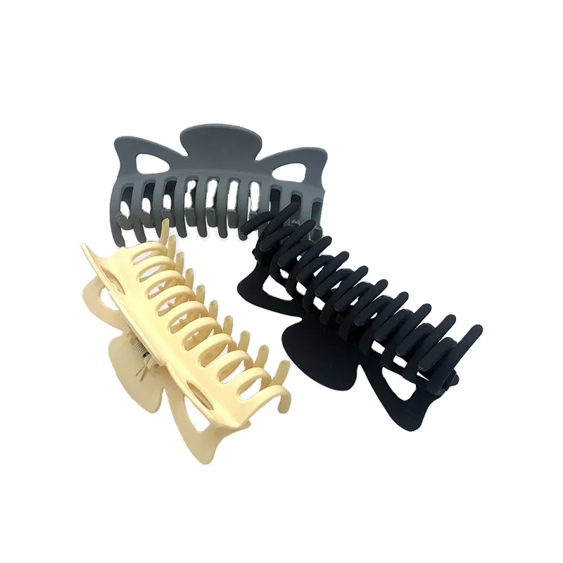 Большой зажим для волос Sandro 4,7 дюйма нескользящий большой зажим для волос матовый большой зажим для густых тяжелых волос