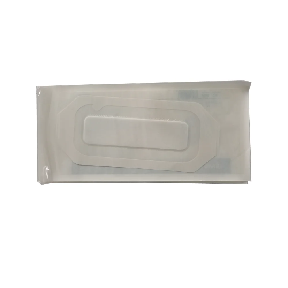 Medical Disposable Supplies Transparent Wound Dressing PU Dressing for Wound Care with frame