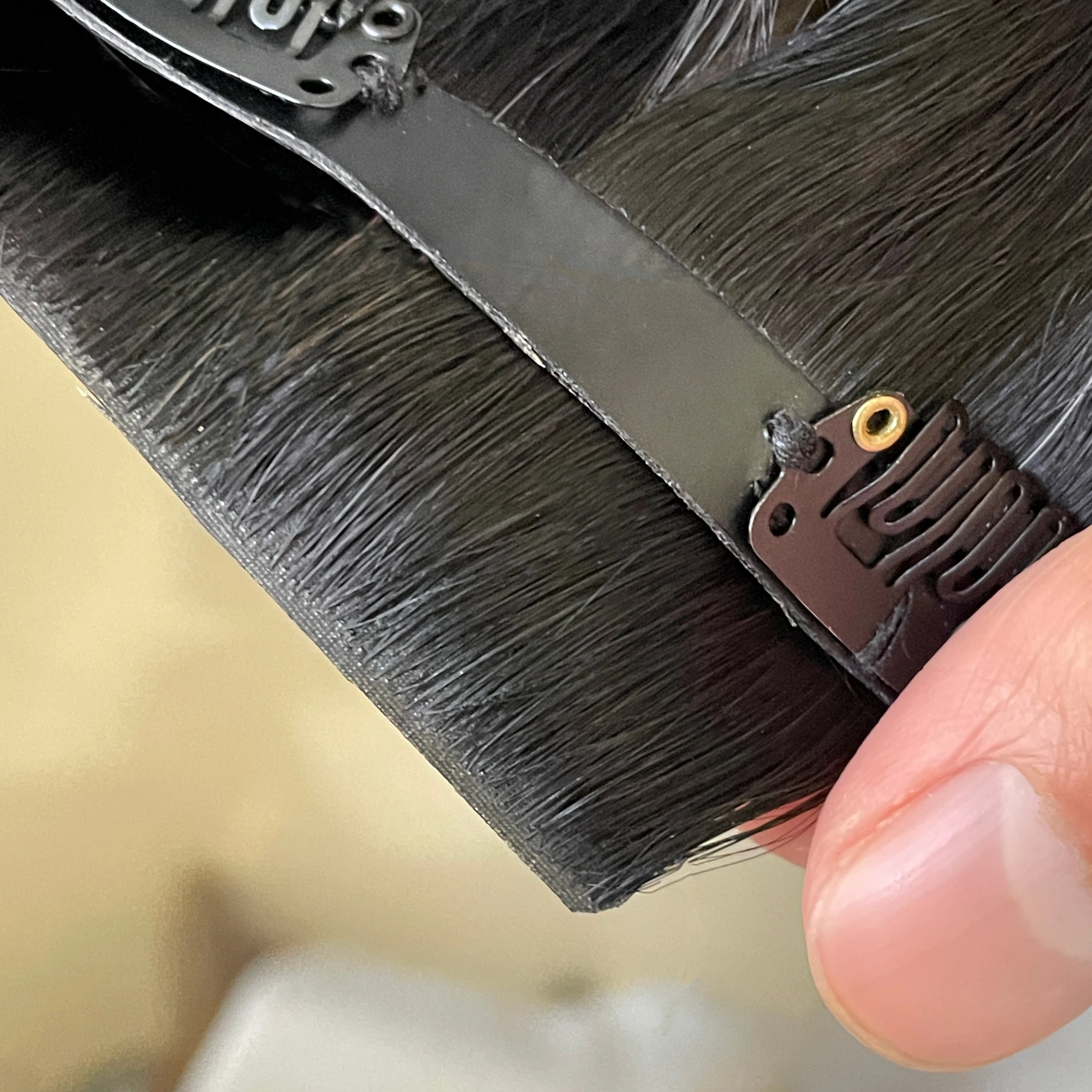 Invisible Clip In Hair Top Grade Injection Natural Virgin Russian Clip In Human Hair Extensions