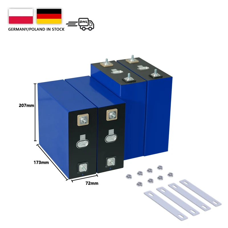 EU Warehouse A Grade Hithium 280ah 10000 Cycles With Screws Pure Copper Busbars 3years Warranty DDP Tax Free 3-day Delivery