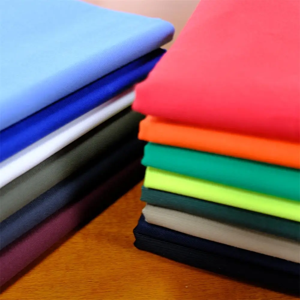 Gabardine Drill Cotton Spandex Pants Twill Fabric Khaki Fabric