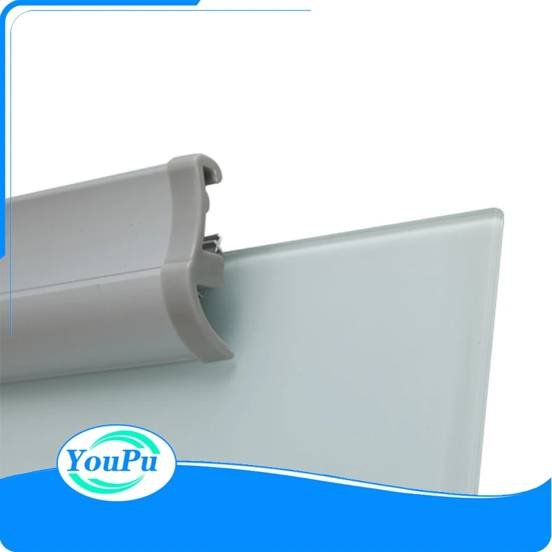 Factory Custom Mobile Flipchart With Wheels Magnetic Glass Board Round Tubular Base Of Heavy Duty Steel For School Office