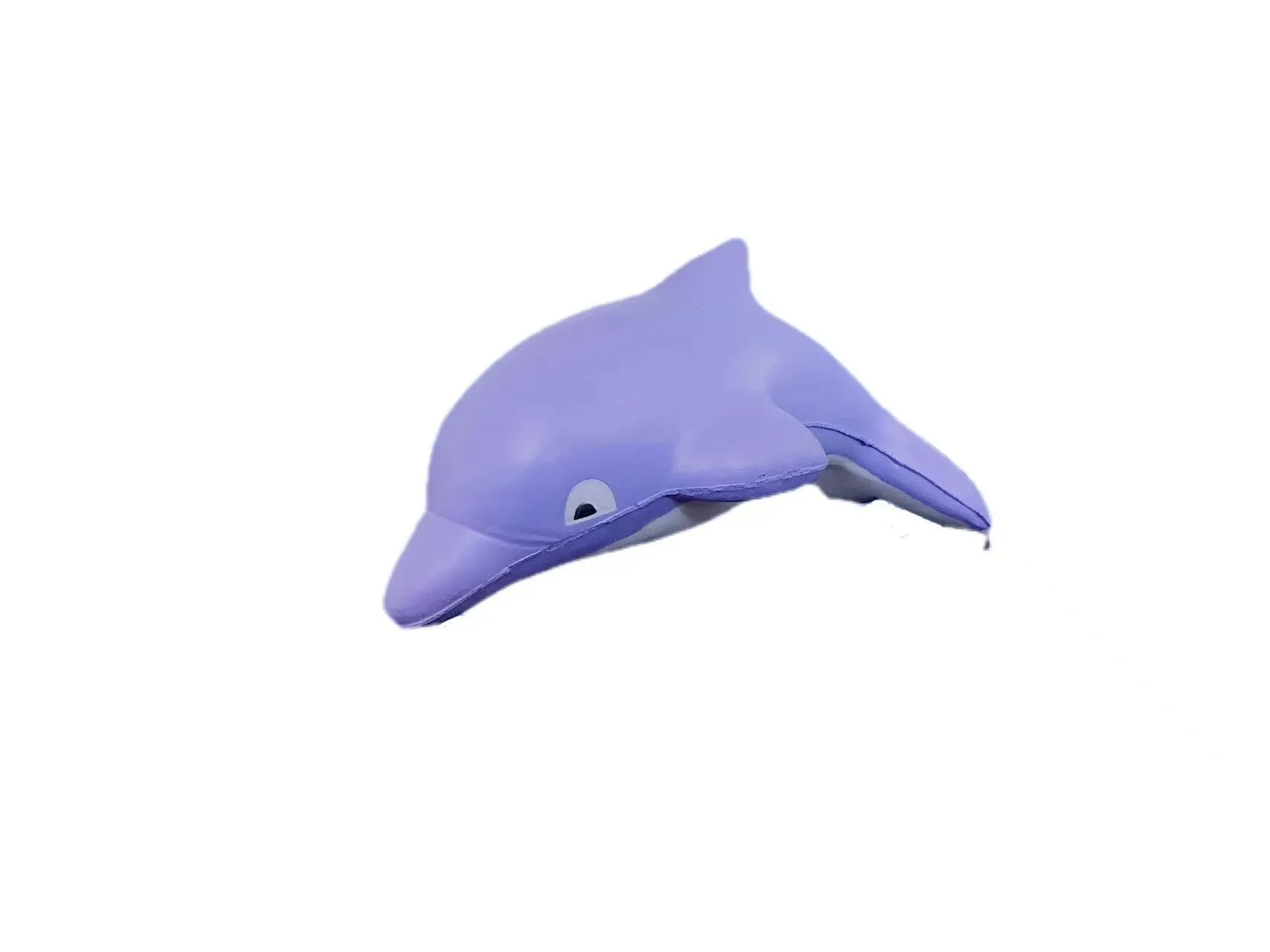 Unisex Custom Designed Dolphin Pattern Anti-Stress Soft Foam Squeeze Toy Pattern PU Stress Ball Promotional Style Made Plastic