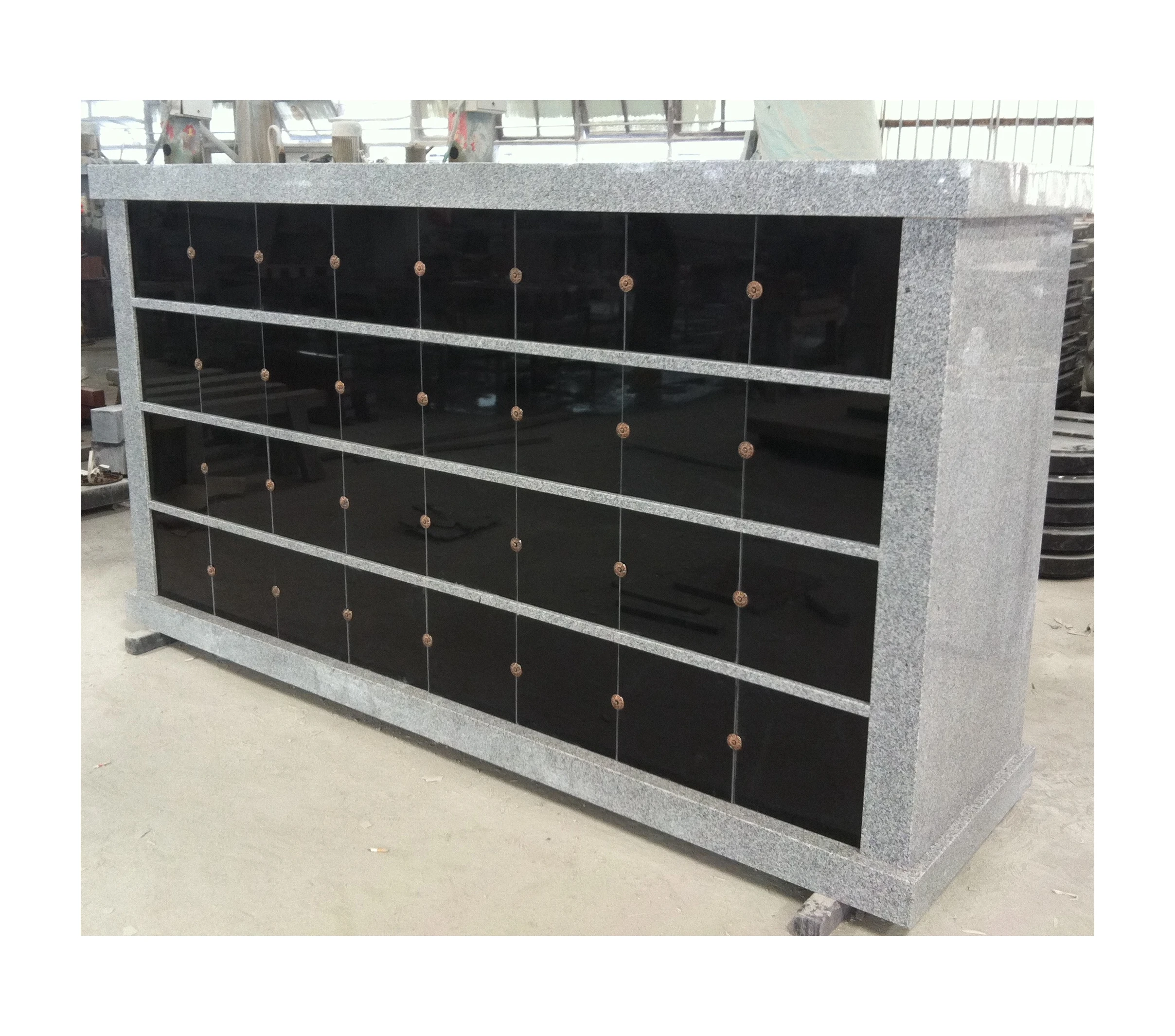 Model Tombstone Mausoleum Granite Headstone Cremation Urn Columbarium