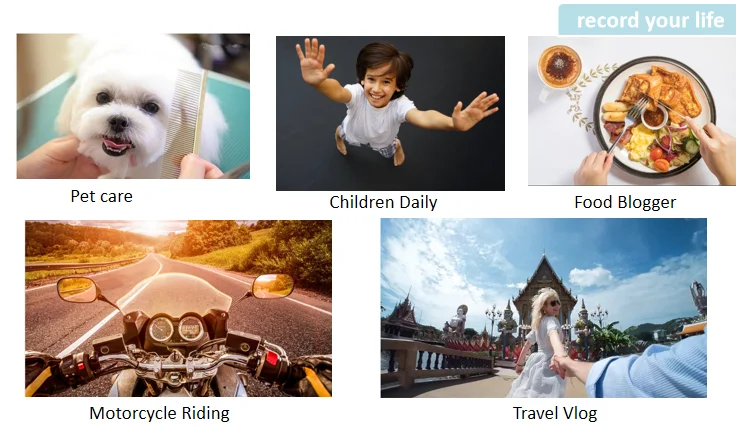 
ORDRO EP6 POV Professional Mini Camcorders Vlog Digital Wireless 4K UHD Video Camera 