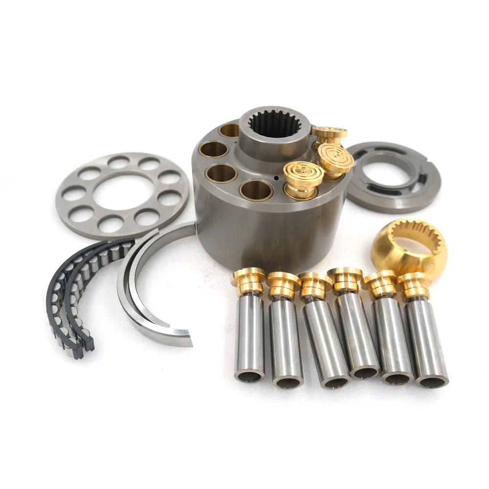 Hydraulic pump A4VG125 spare parts cylinder pistons valve plate retainer plate ball guide bearings