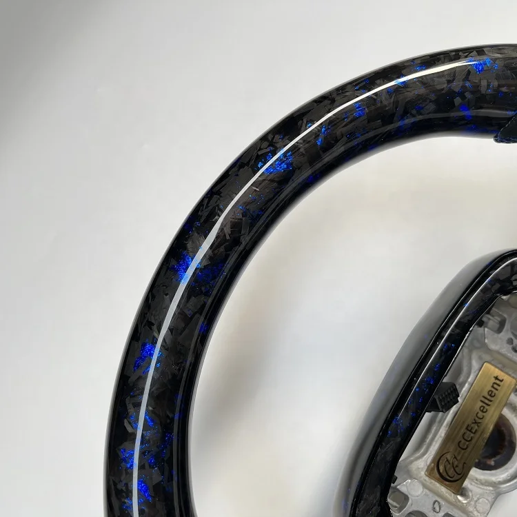 Factory price high quality compatible with Toyota Corolla Rav4 Camry 2018-2021 Real Carbon Fiber Steering Wheel