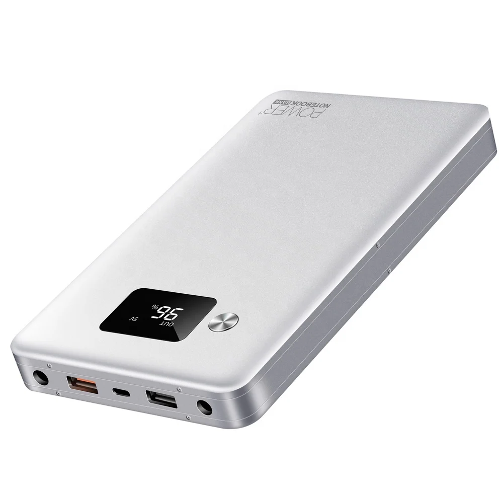 2020 алюминиевый powerbank DC 5V 9V 12V 16V 20V 24V PD зарядка 50000mAh Портативный внешний аккумулятор для маршрутизатора