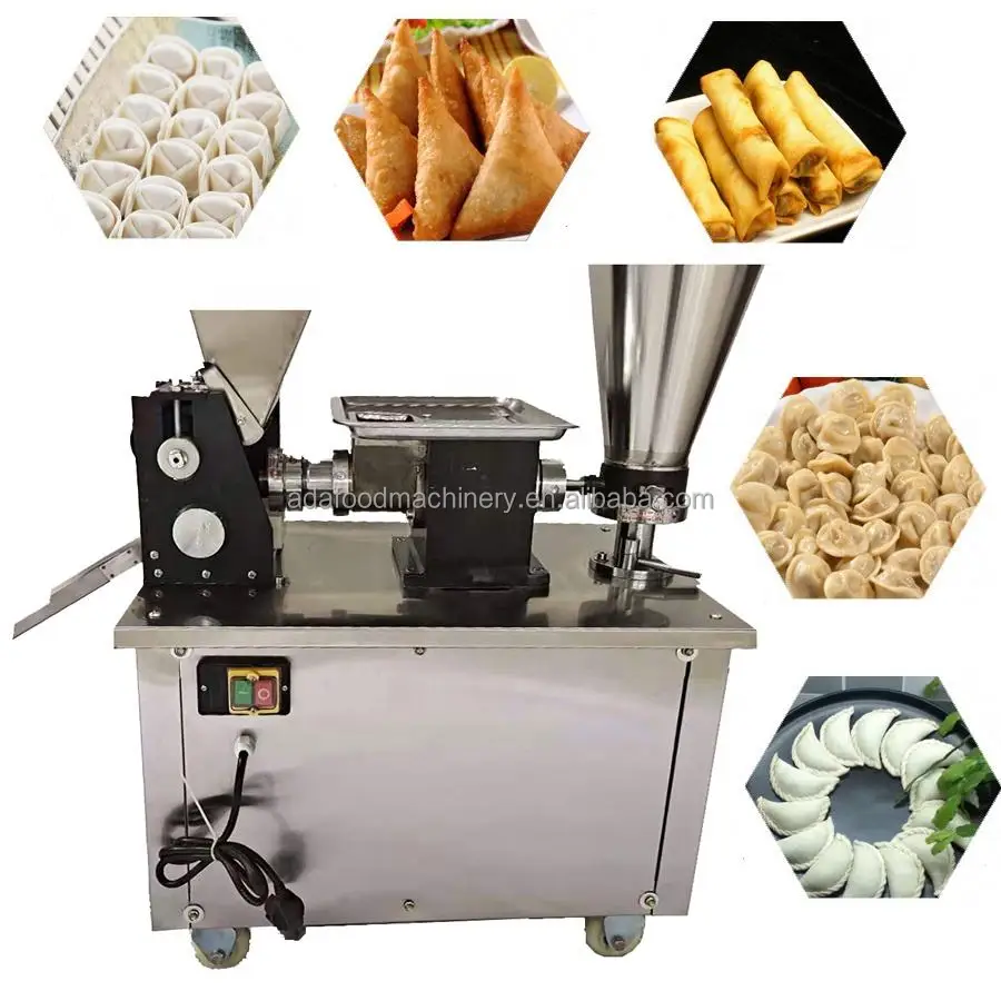 USA/Canada 110v 220v 240v 12/15cm Automatic Big size Empanada Machine/Large Dumpling Samosa Making Machine