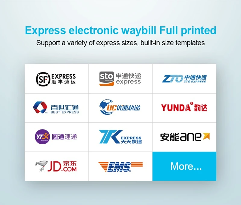 4 inch 110mm warehouse mini wifi thermal label printer