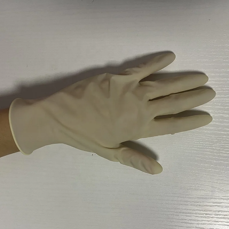 Malaysia Safety Gloves Disposable Latex Powder Free Examination Gloves