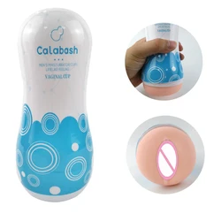 Pocketable Male Virtual Masturbation Vagina Cup Pussy Stroker