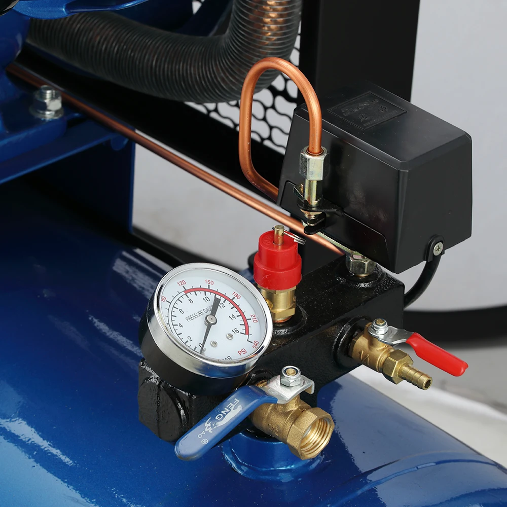  Высококачественный масляный компрессор Портативный мини-компрессор 4 Hp 12 5bar V-ременной