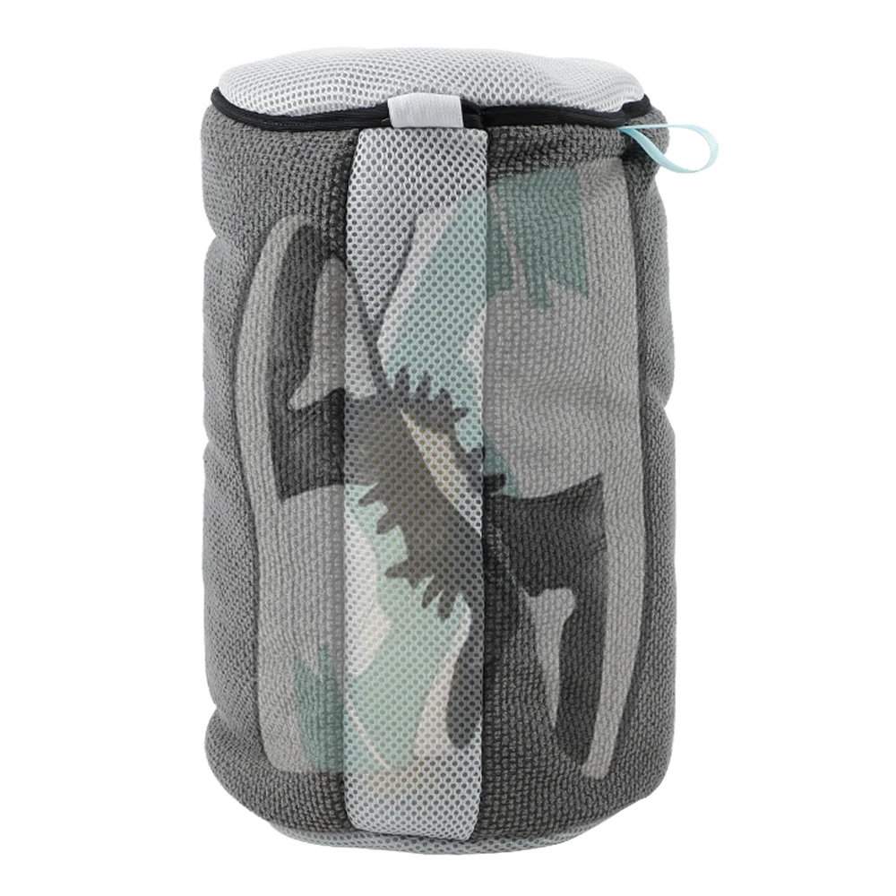 Customized wholesale Chenille Anti-deformation Shoe Washing Bag for Washing Machine Premium Zipper Durable Laundry Bag