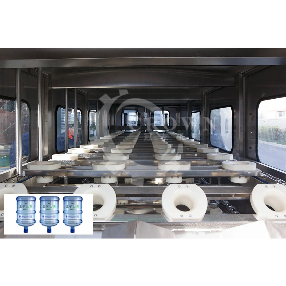 automatic 3in1 5 gallon 20 liter bottled bottling water filling bottling machine production plant line