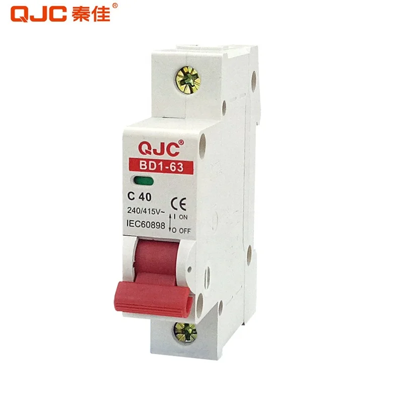  QJC поставить BD1-63 50 Гц 230/400V однополюсный 32A Автоматический выключатель