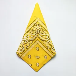 100% cotton hair accessories bulk head hair band men femme printing custom bandana scarf for women