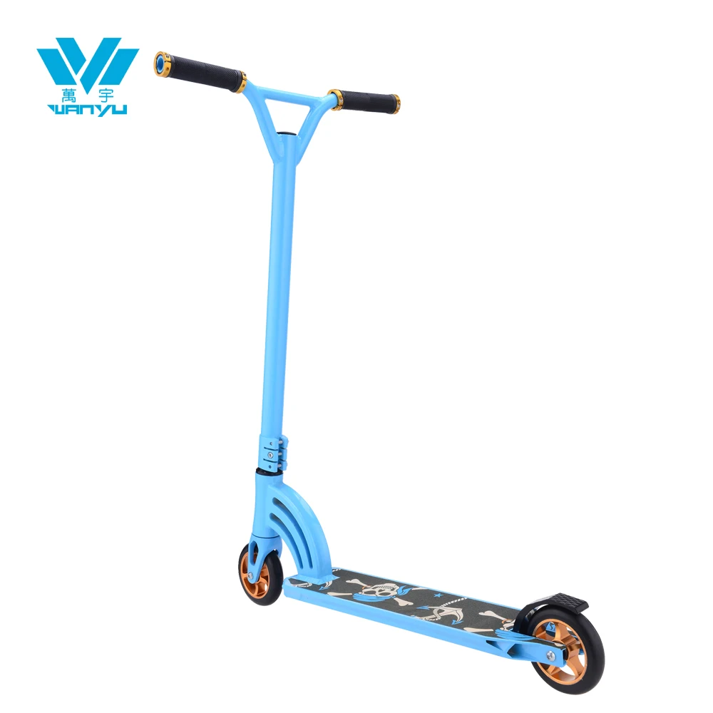 100mm Aluminum STUNT SCOOTER Freestyle Trick Scooter