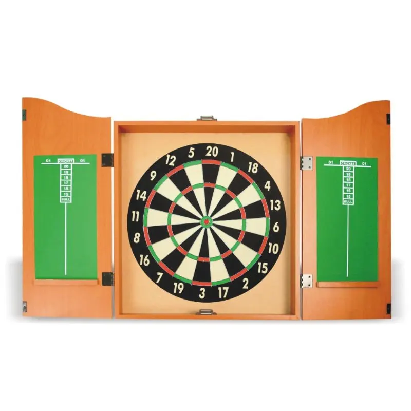 Outstanding  wooden outdoor dartboard cabinet with score board