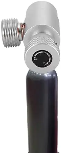 Co2 Valve Adapter Filling Connector ASA CO2 Adapter Soda Adapter with CGA320 Joint 3000PSI for Homebrewing