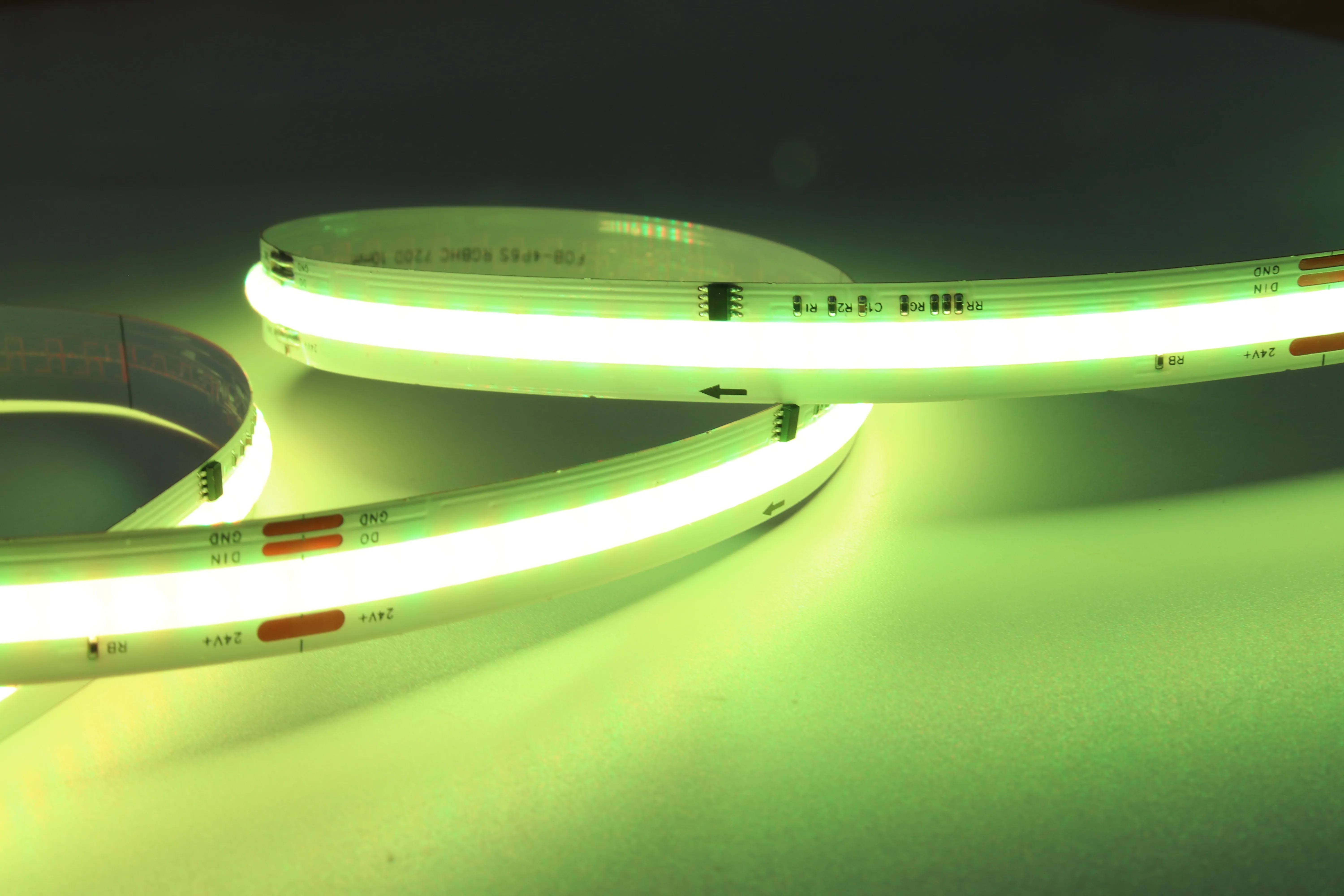 Banqcn 630 led RGBIC Addressable cob led strip Digital led Strip Light Soft Magic No Light Point BLE APP Control