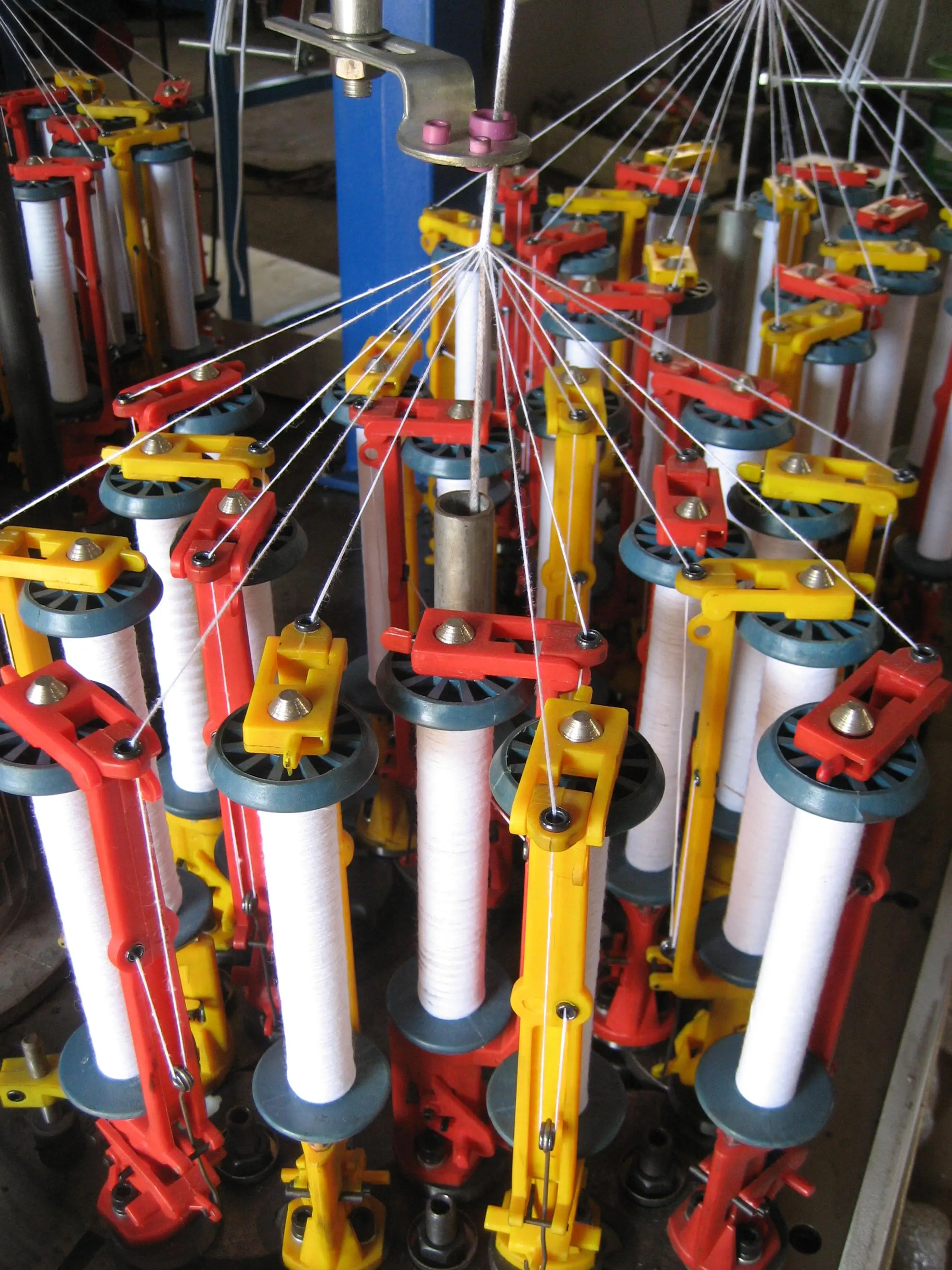 90-16*4 round rope braiding machine elastic rope elastic belt high speed  braiding machine