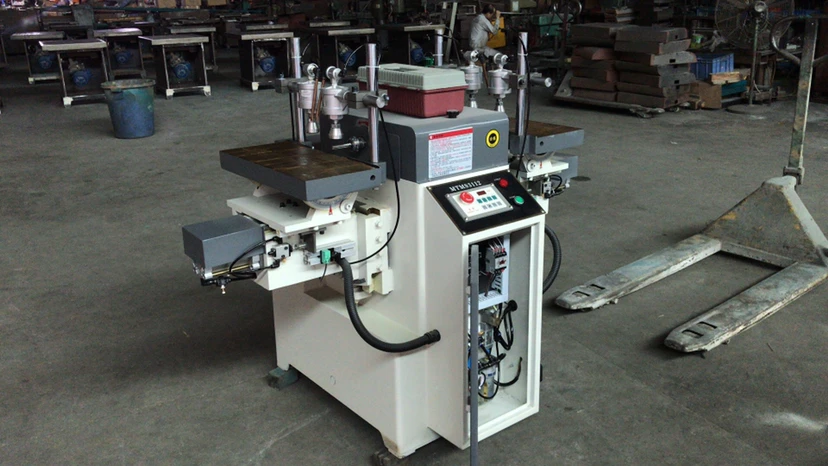 MS3112 Hot Sale Woodworking Horizontal Double-head Tenon Slot Machine High Precision from Foshan China Automatic Spare Parts
