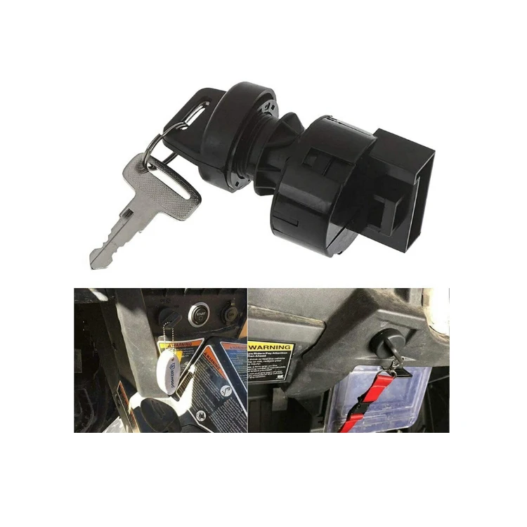 Ignition Key Switch for Polaris Sportsman RZR XP 570 800 900 1000 Ranger 3 Position 4011002