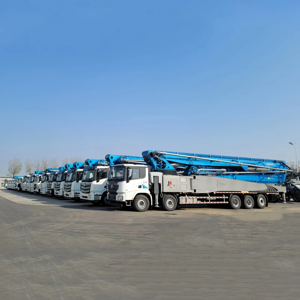 Factory JIUHE 37m 52m 58m 62m 70m Truck Mounted Concrete Pump Cheap Price Concrete Pump Machinery Truck