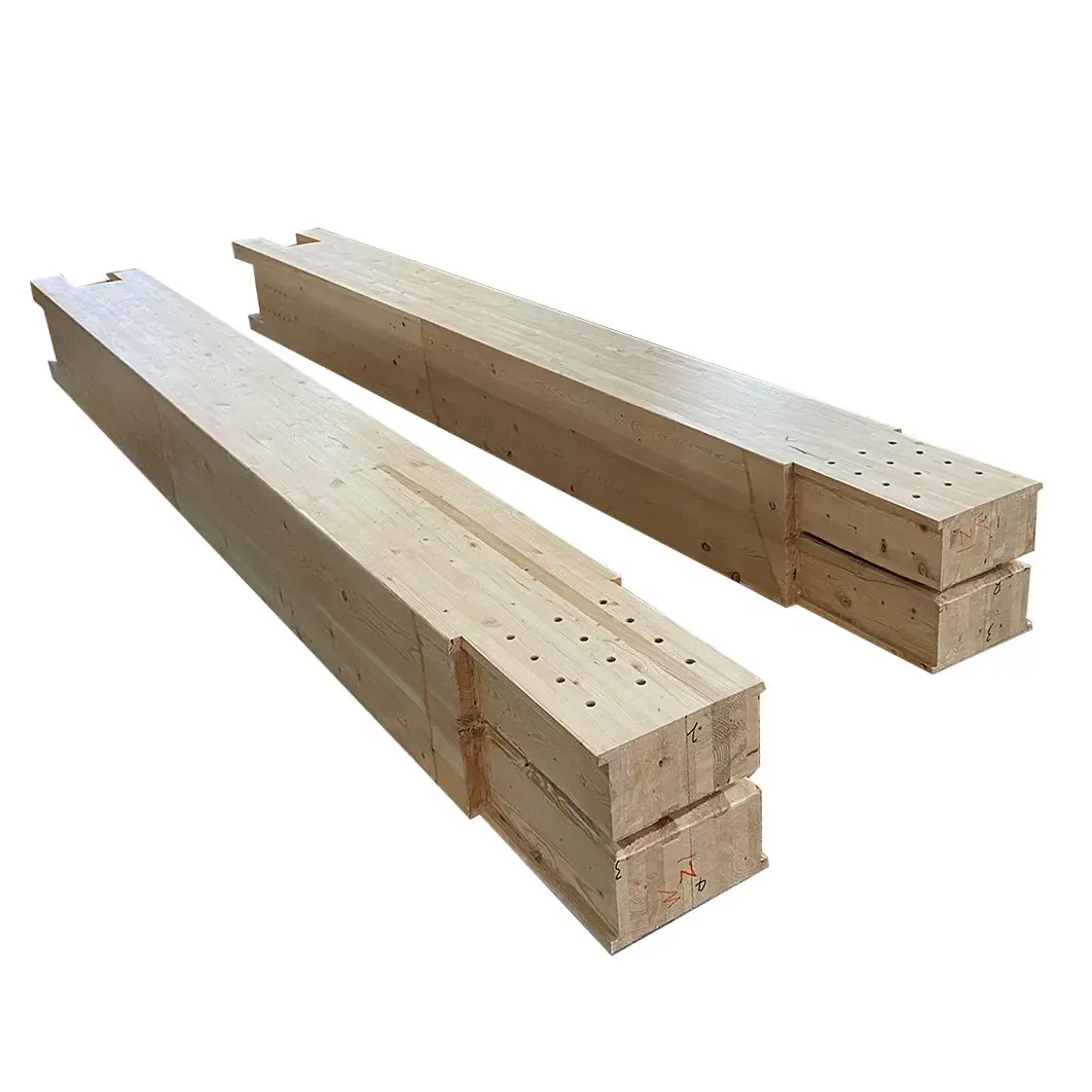 Quality Product Glulam Solid Glue Laminated Lumber Glued Laminated Timber Gluelam Beams