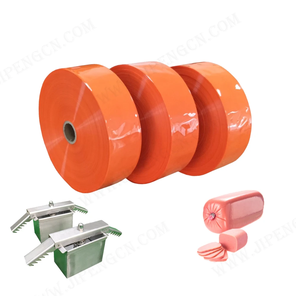 Multilayer Mold Casings Shrinkable Plastic Sausage Casings For Boiled Steamed Sausage Polyamide Sausage Casing